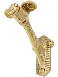 Cast Brass Handrail Bracket With Windsor Pattern