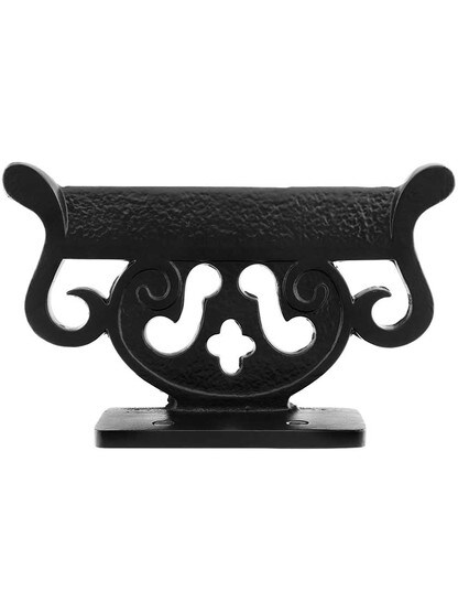 Alternate View of Cast Iron Urn Boot Scraper.