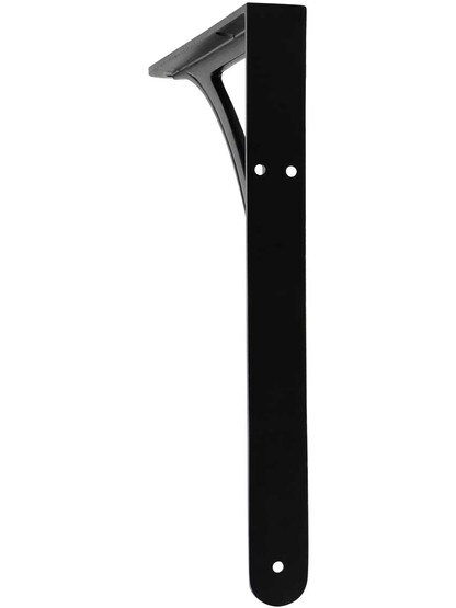 Alternate View of Arched Cast-Iron Shelf Bracket - 10 3/4 x 8 3/4-Inch.