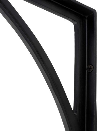 Alternate View 2 of Arched Cast-Iron Shelf Bracket - 10 3/4 x 8 3/4-Inch.