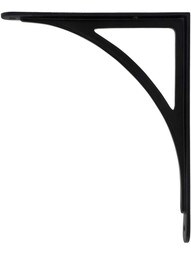 Arched Cast-Iron Shelf Bracket - 10 3/4 x 8 3/4-Inch