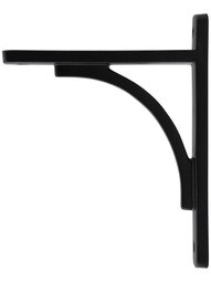 Utility Cast-Iron Shelf Bracket - 6 x 4 7/8-Inch.