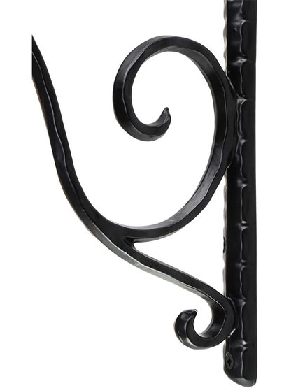 Alternate View 2 of Cast Iron Scroll Shelf Bracket - 6 3/8 inch x 7 1/4 inch.