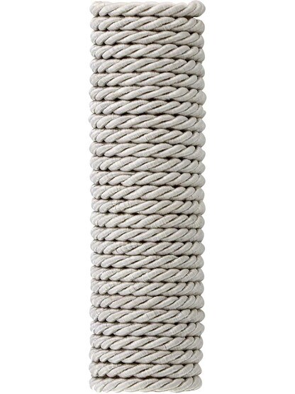 Triple-Strand Twisted Picture Hanging Cord with Wire Center - 3/16" Diameter