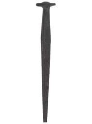 Black Oxide Square-Cut Clinch Rosehead Nails.