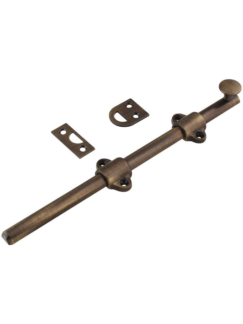 2 in. Solid Brass Surface Bolt in Oil-Rubbed Bronze 2 in. Solid Brass Surface Bolt in Oil-Rubbed Bronze