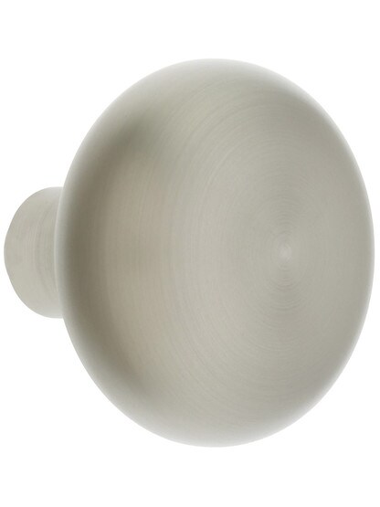 Alternate View 2 of Pair of Round Brass Door Knobs.