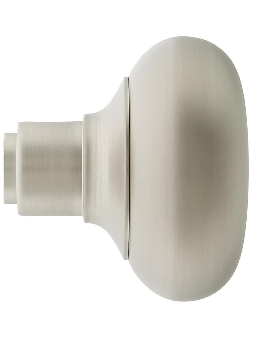 Alternate View 3 of Pair of Round Brass Door Knobs.