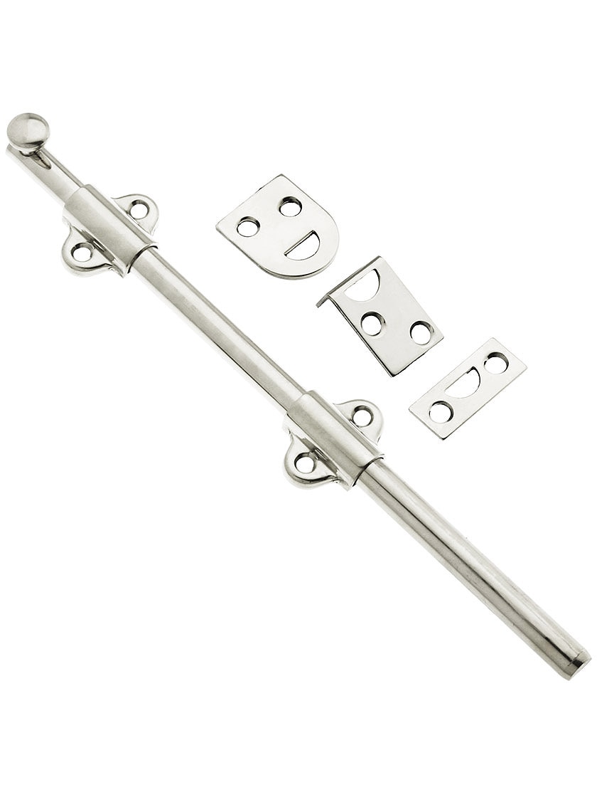 Verrou à Tige Ives By Schlage 6 Pouces – Laiton Brillant Massif – Modèle 08676 – Neuf
