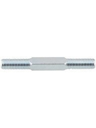 3" Zinc-Coated Steel Spindle 8mm Thick - 20 TPI