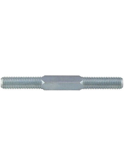 3 1/2-Inch Steel Threaded Spindle 8 mm - 20 TPI.