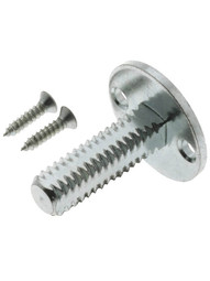 1 1/8" Non-standard Threaded Dummy Doorknob Spindle 7mm - 16 TPI