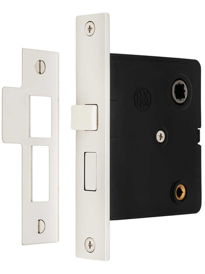 Privacy Mortise Lock With Thumbturn, Cabinet Knob Backplates Menards