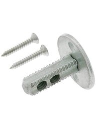 1 1/4" Tapped Dummy Doorknob Spindle - Tapped 10-24