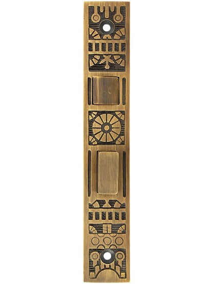 Alternate View 2 of Windsor Pattern Mortise Lock in Antique-by-Hand.