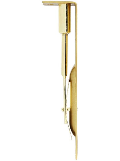 Alternate View of 6 inch Flush Mounted Door Bolt In Solid Brass