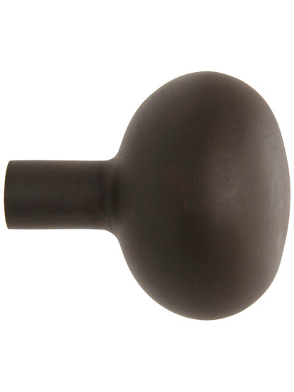 Alternate View 3 of Pair of Craftsman Door Knobs With Oil-Rubbed Bronze Finish.