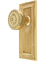 Pisano-Design Door Set with Matching Knobs.