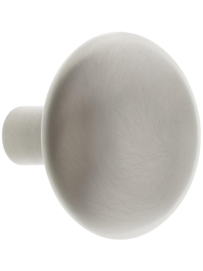 Pair of Classic Round Door Knobs In Solid Brass House of