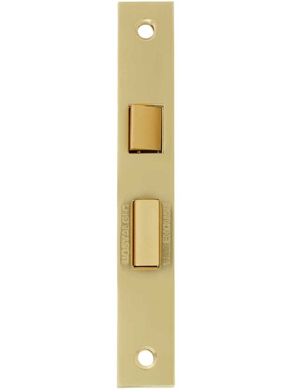 Alternate View 2 of Standard Mortise Lock with Brass Face and Strike Plates .