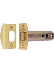 Non-Standard Brass Passage Tubular Latch - 2 3/4-Inch Backset