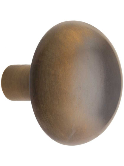 Alternate View 2 of Classic Round Door Knobs in Antique-By-Hand - 1 Pair.