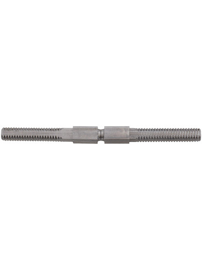 4 3/4 inch Threaded Doorknob Swivel Spindle with 3/8 inch Solid Centers - 16 TPI.