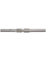 4 3/4" Threaded Doorknob Swivel Spindle with 3/8" Solid Centers - 18 TPI
