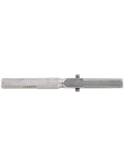 3 1/2-Inch Threaded Doorknob Swivel Spindle with Stop Pin - 20 TPI.