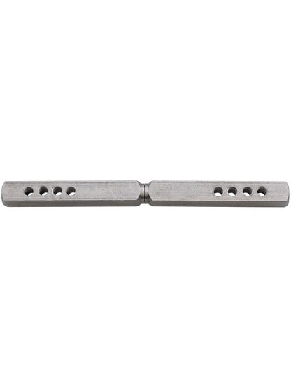 5 inch Heavy-Duty Doorknob Swivel Spindle - Tapped 10-24.