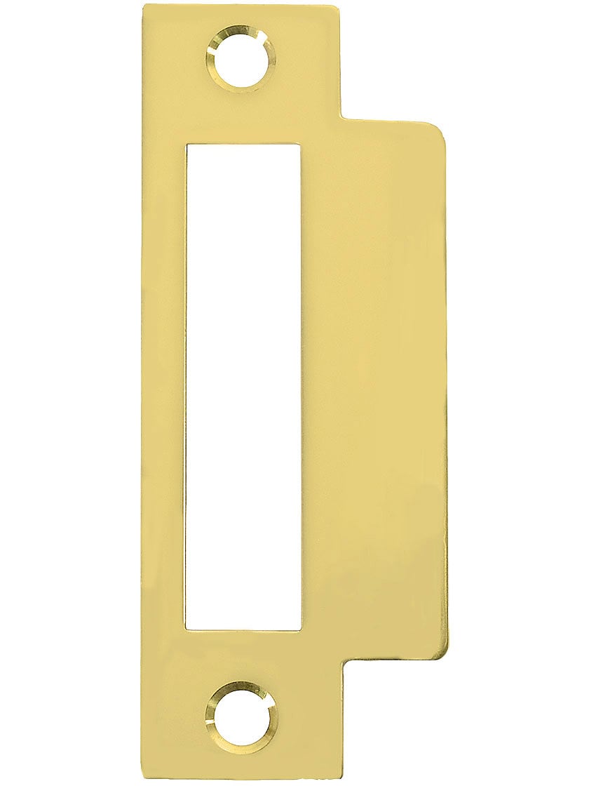 Door shop lock plate