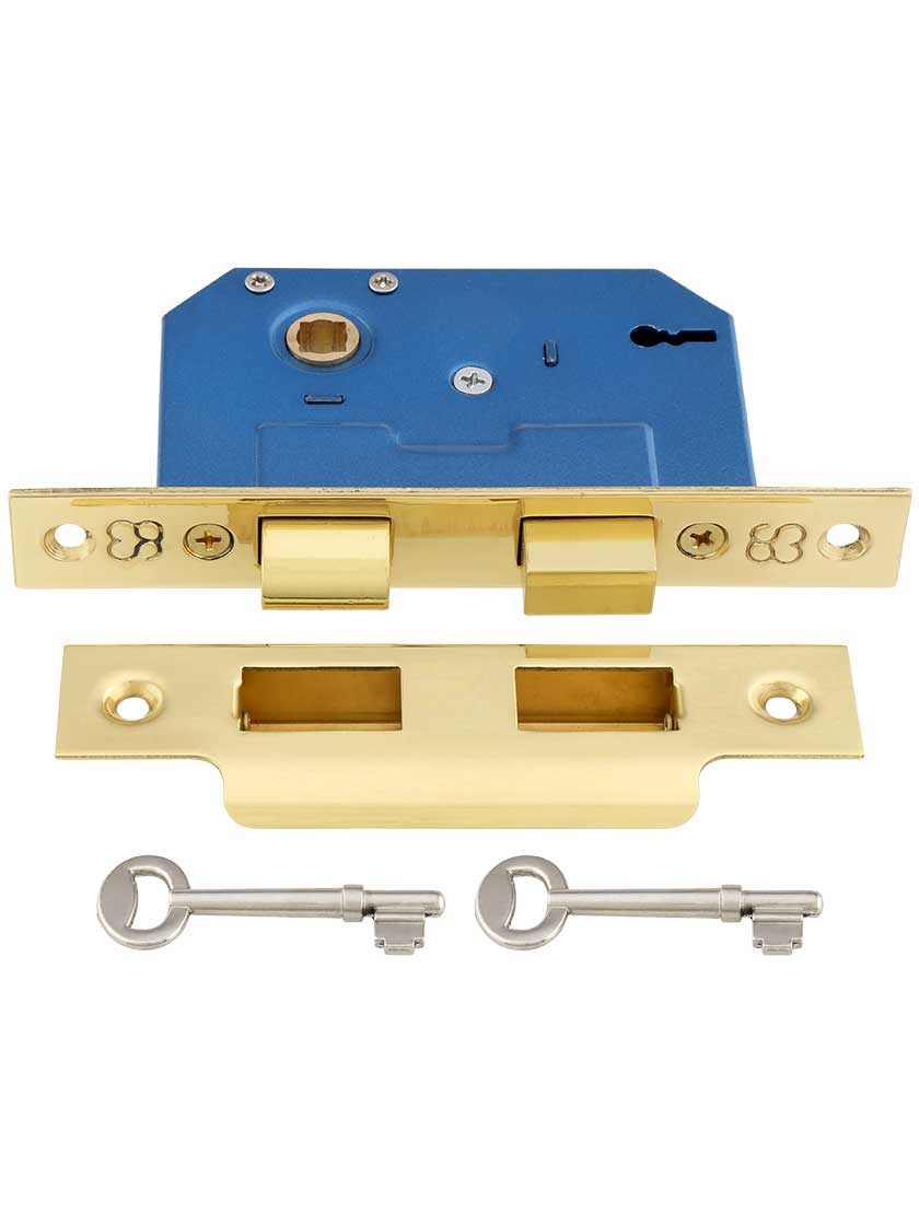 Skillman French Door Mortise Lock 1-3/4 Backset Complete NOS 