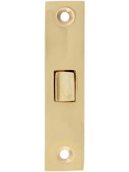 Trunk Lock Brass Plate G-1-BP