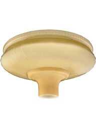 Nu-Gold Embossed Opal Glass Torchiere Shade - 2 3/4 Inch Fitter