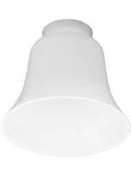 Classic Opal-Glass Shade with 2 1/4" Fitter