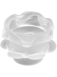 2 3/4" Tall "Rose Petal" Shade with 2 1/4" Fitter