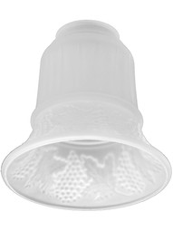 Satin Crystal Decorative Pan-Light Shade with 2 1/4" Fitter