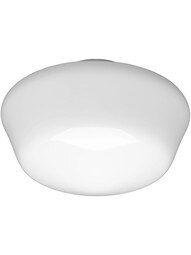 10 inch Schoolhouse Shade With 4 inch Fitter