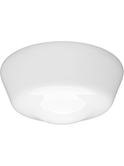 16-Inch Schoolhouse Shade With 6-Inch Fitter.