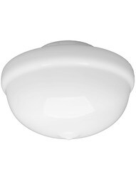 12" "Banded" Schoolhouse Shade With 6" Fitter