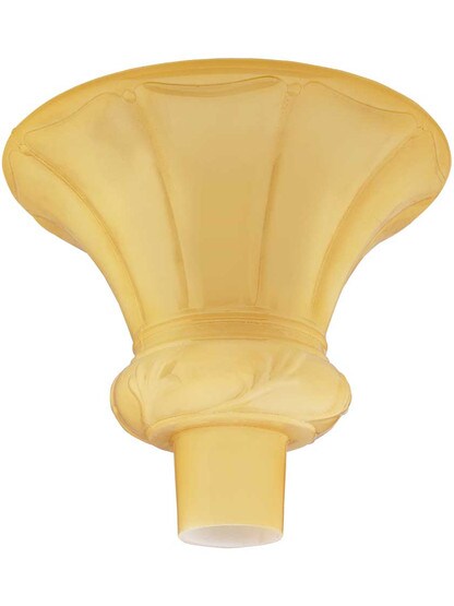 Nu-Gold Trumpet Style Torchiere Shade - 2 3/4 Inch Fitter .