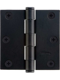 3 inch Solid Steel Hinge With Button Tips