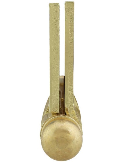 Alternate View 5 of 3 1/2 inch Heavy Duty Plated Steel Door Hinge With Ball Tips