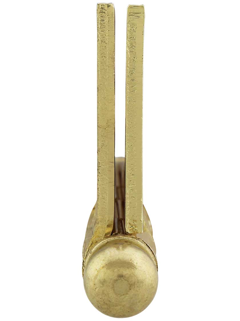 Alternate View 5 of 4 inch Heavy Duty Plated Steel Door Hinge With Ball Tips