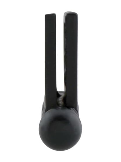 Alternate View 5 of 2 1/2 inch Cast Iron Ball Tip Hinge With Decorative Vine Pattern