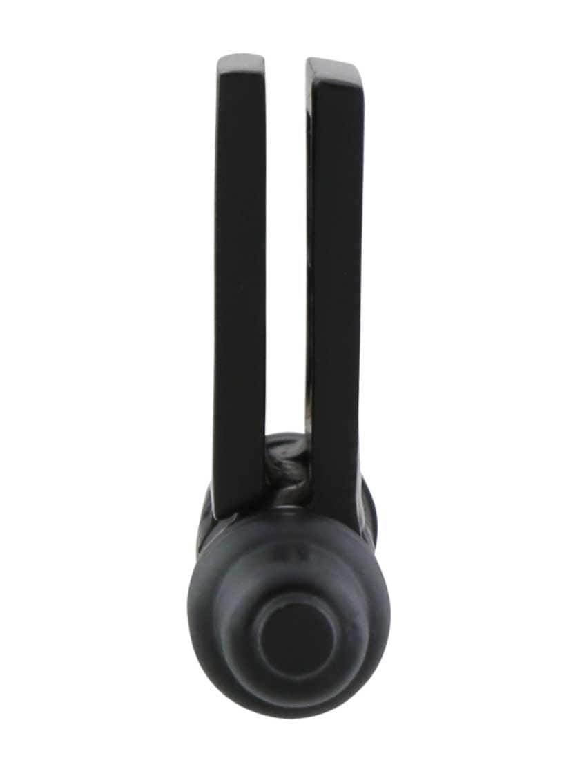 Alternate View 5 of 2 1/2 inch Cast Iron Steeple Tip Hinge With Decorative Vine Pattern
