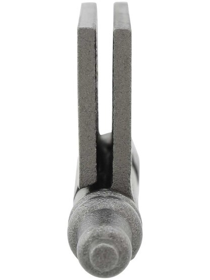 2 1/2-Inch Cast Iron Door Hinge With Steeple Tips