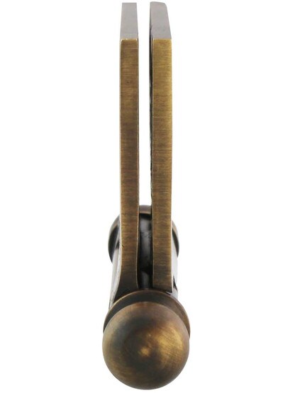 Alternate View 5 of 3 1/2-Inch Ball-Tip Windsor Pattern Hinge In Antique-By-Hand Finish.