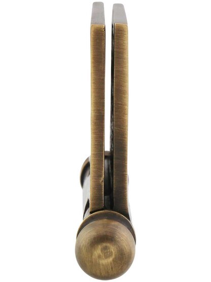 Alternate View 5 of 4-Inch Ball-Tip Windsor Pattern Hinge In Antique-By-Hand Finish.