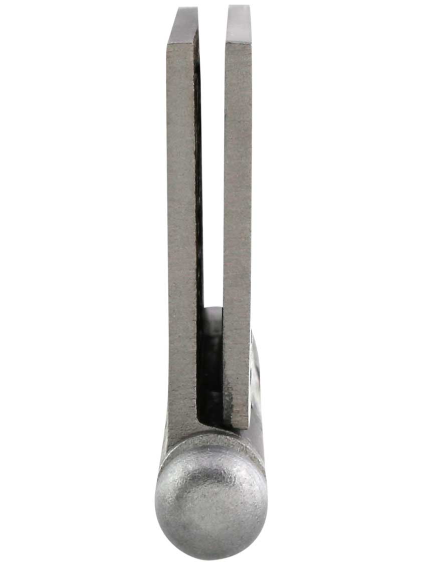 Alternate View 5 of 4-Inch Ball-Tip Windsor Pattern Hinge In Lacquered Iron.